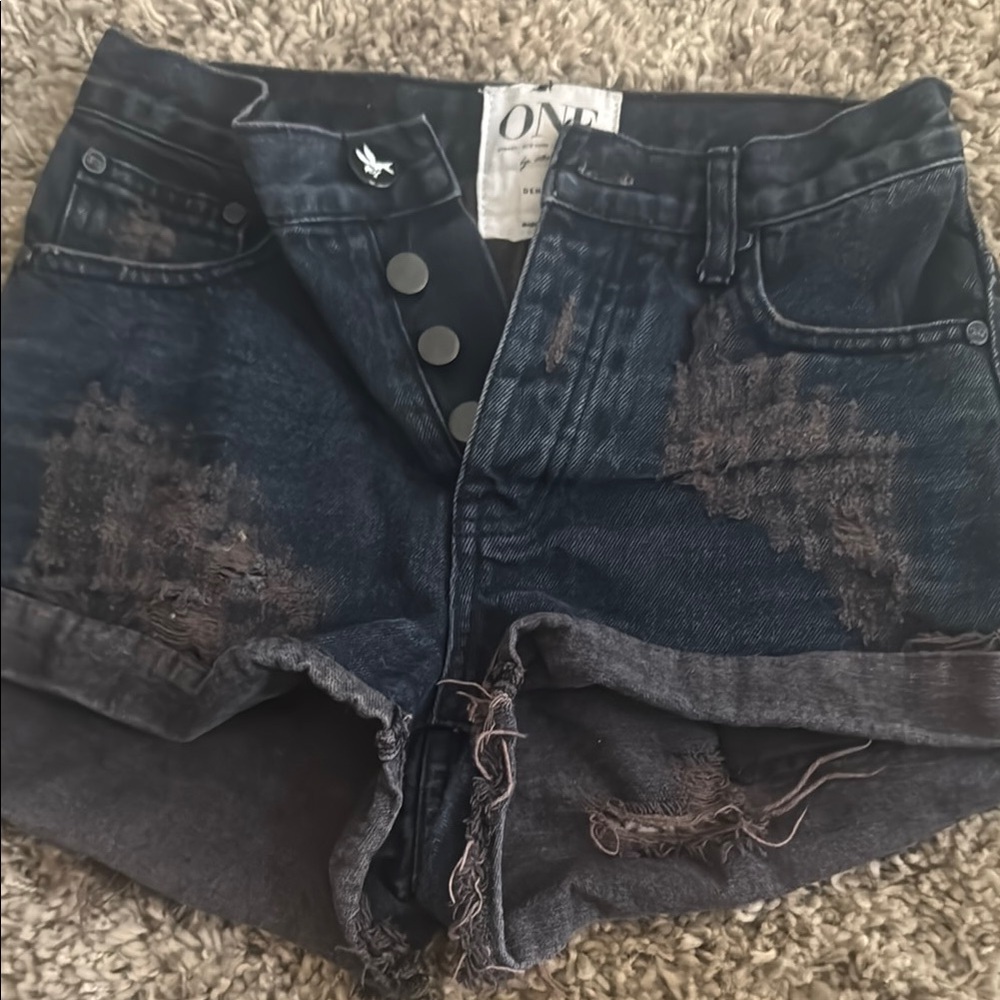 ONE by one Teaspoon Black HAWK 25